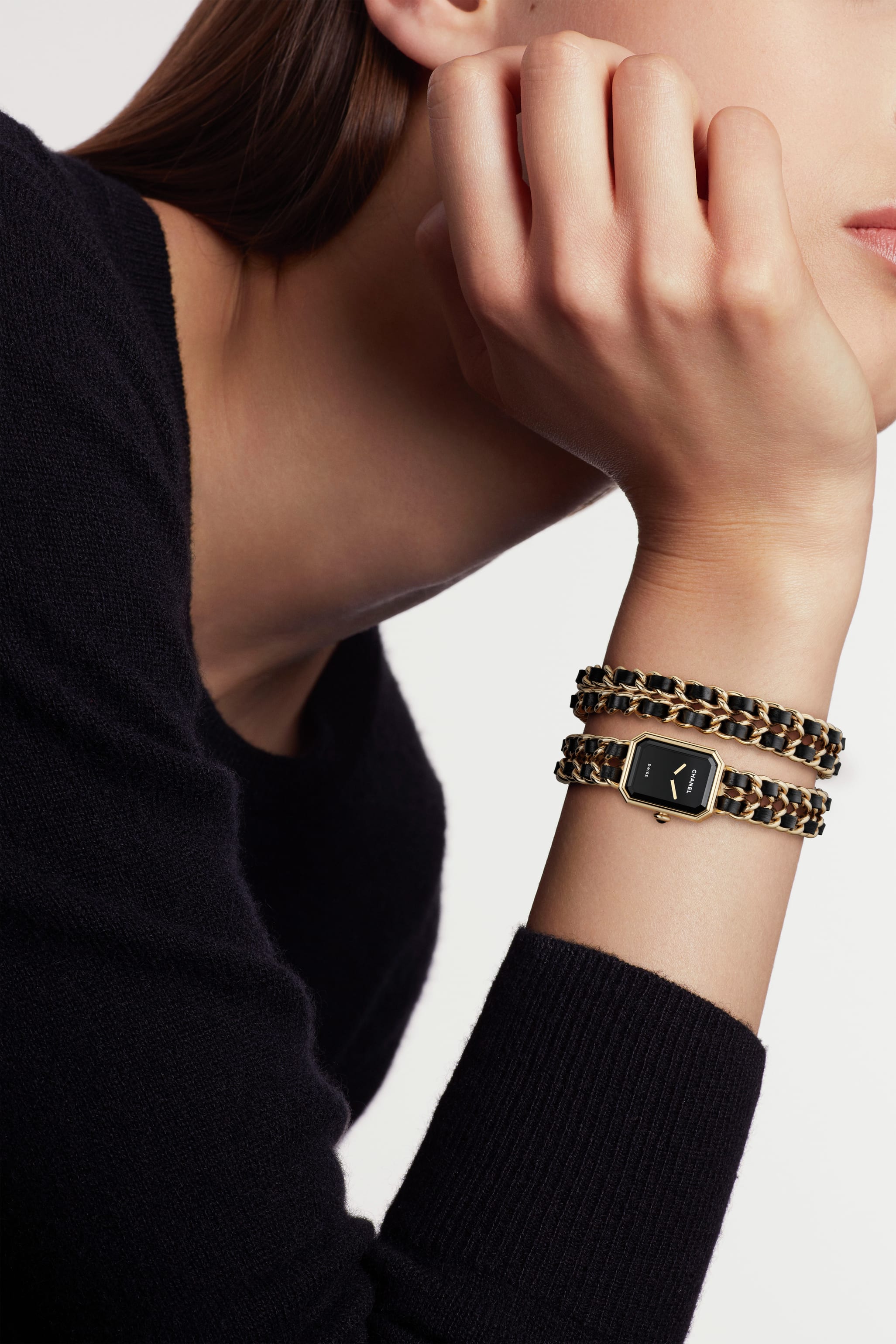 Première Iconic Chain Double Row Watch - Gold coating | CHANEL