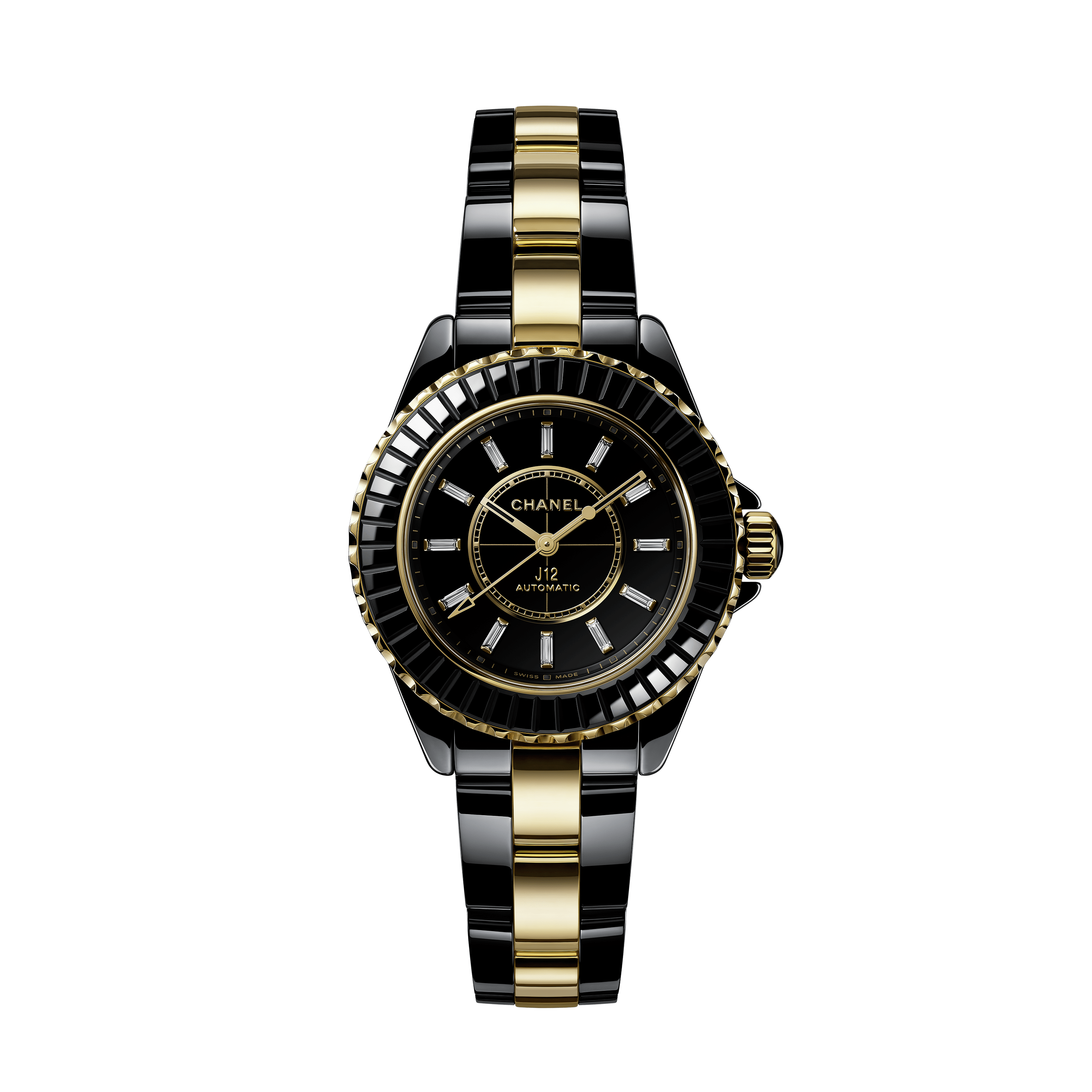 J12 キャリバー 12.2, 33mm - ブラック セラミック | CHANEL シャネル