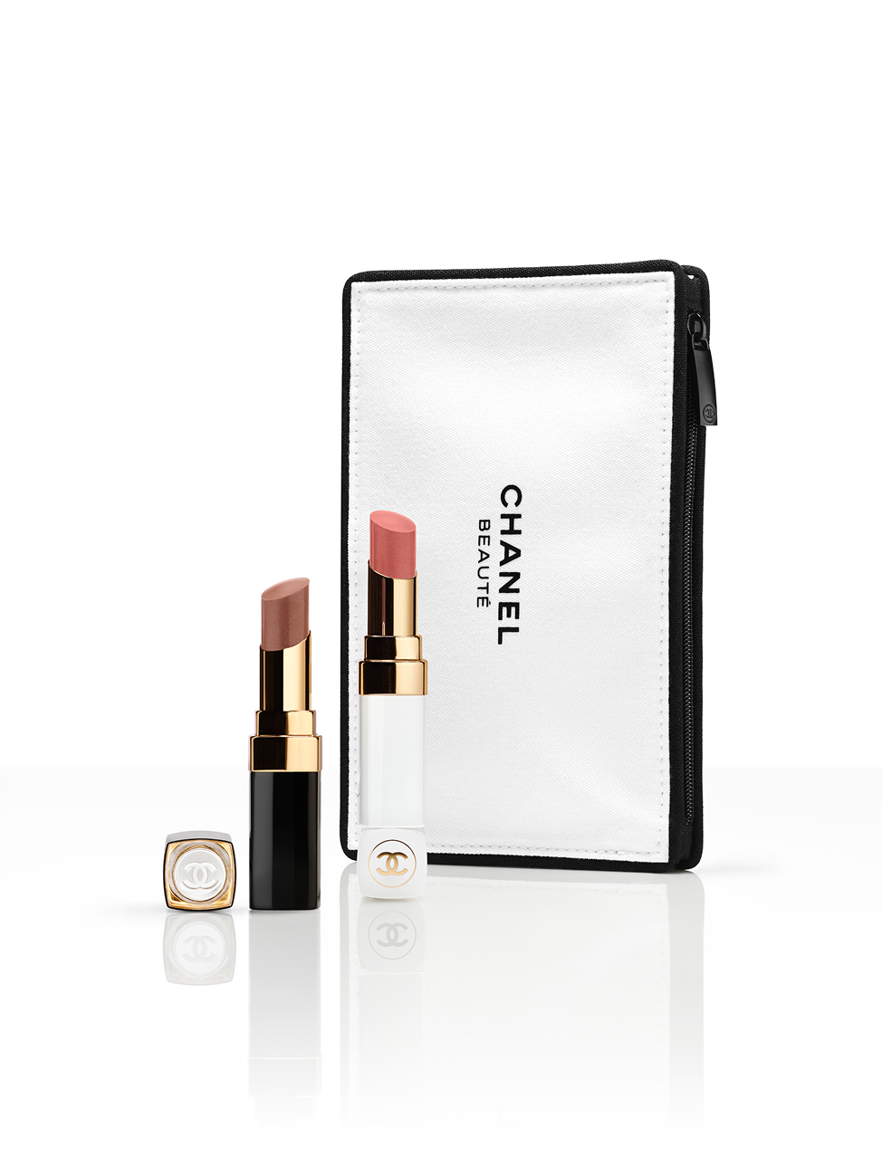 THE DAY & NIGHT LIP DUO 2 Makeup pouch set - rouge coco baume 928