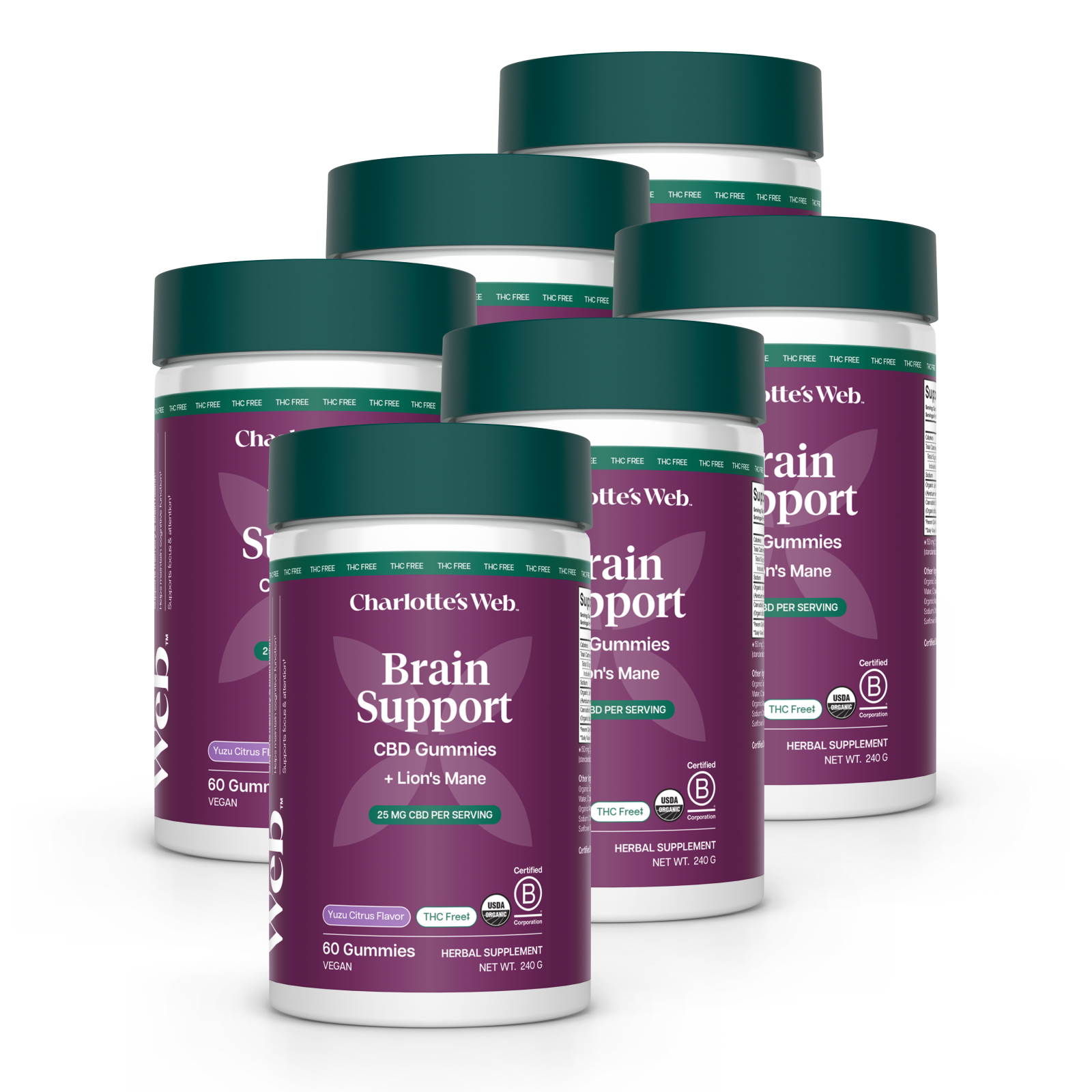 Brain Support CBD Gummies Bundle - Charlotte's Web™ CBD