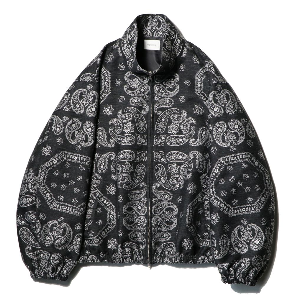 superNova. - Track jacket - Bandana jacquard / トラックジャケット