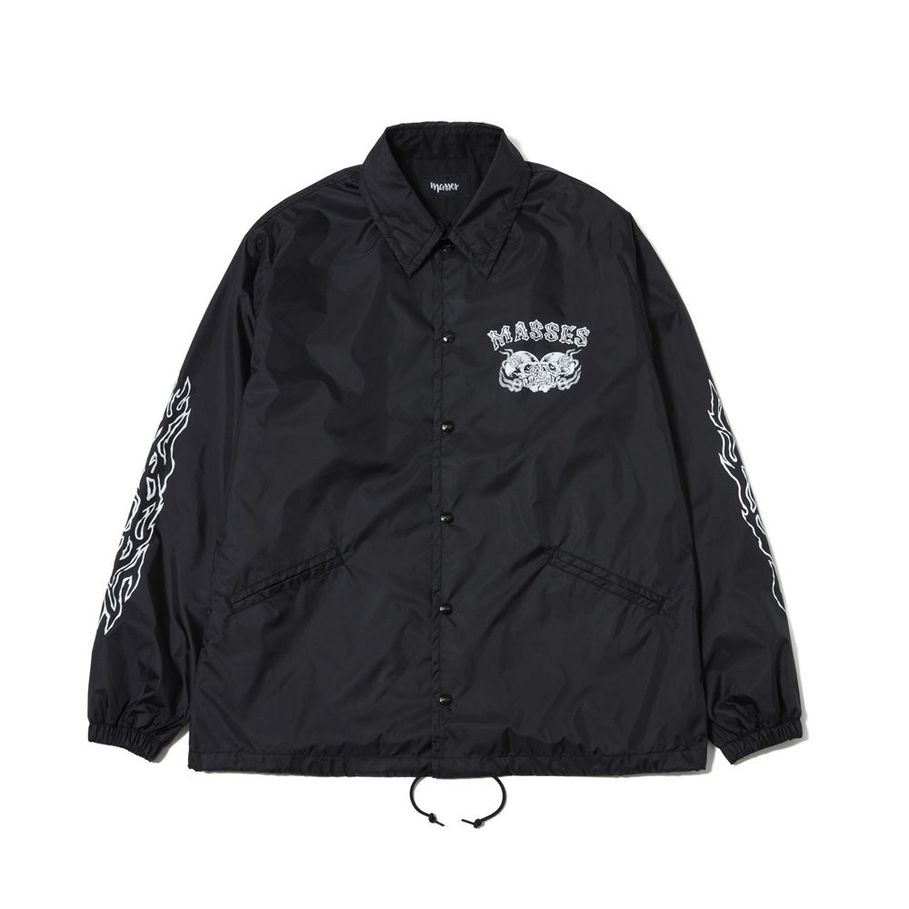 MASSES - NYLON JKT TWIN SKULL / コーチジャケット / 1241007