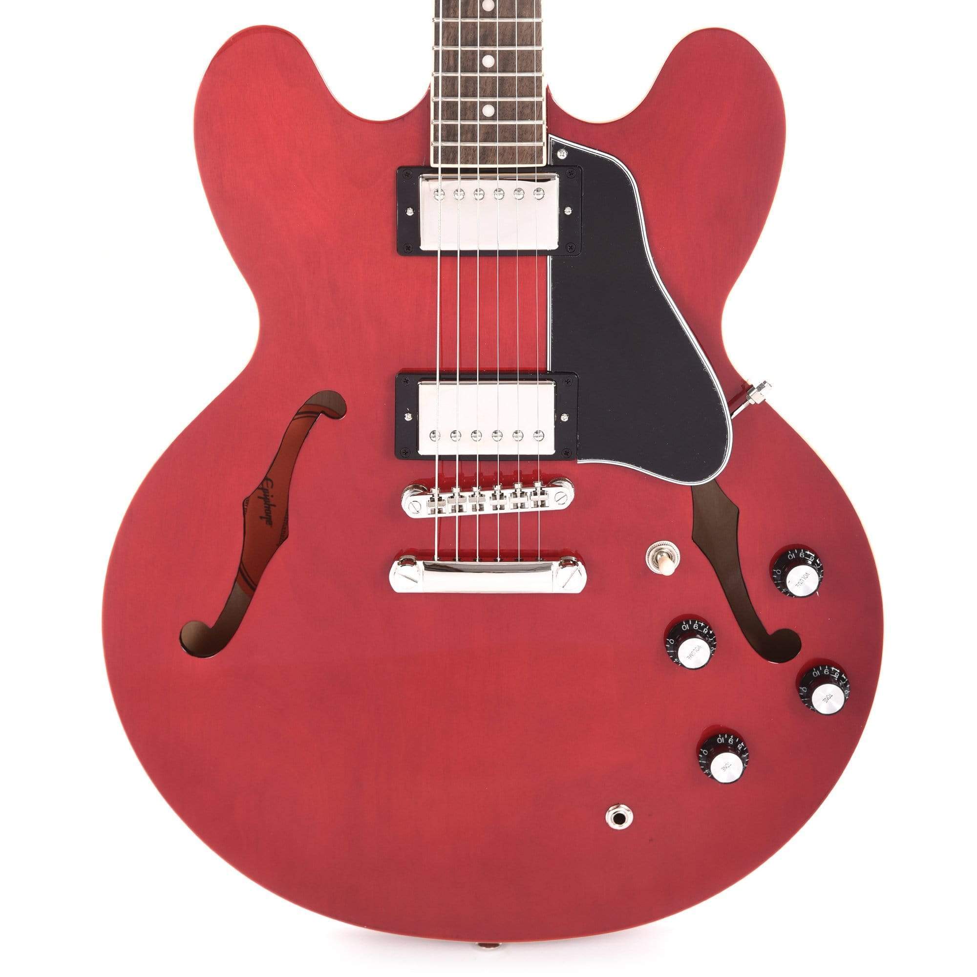 Epiphone Inspired by Gibson ES-335 Cherry – Chicago Music Exchange