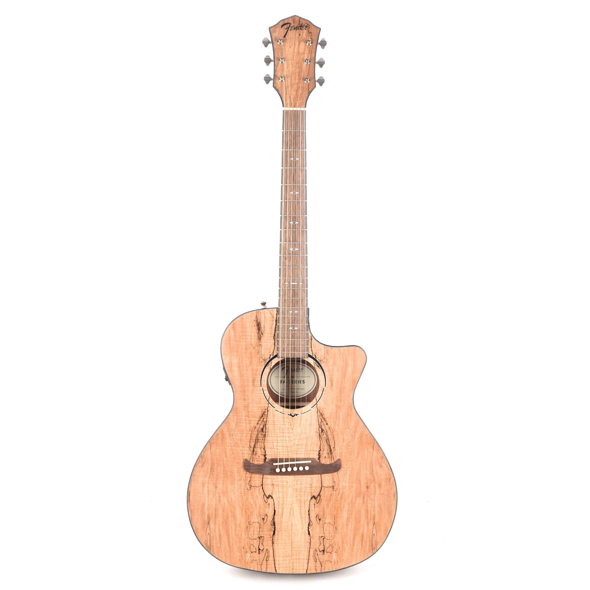 Fender FSR FA-345CE Spalted Maple Natural – Chicago Music Exchange