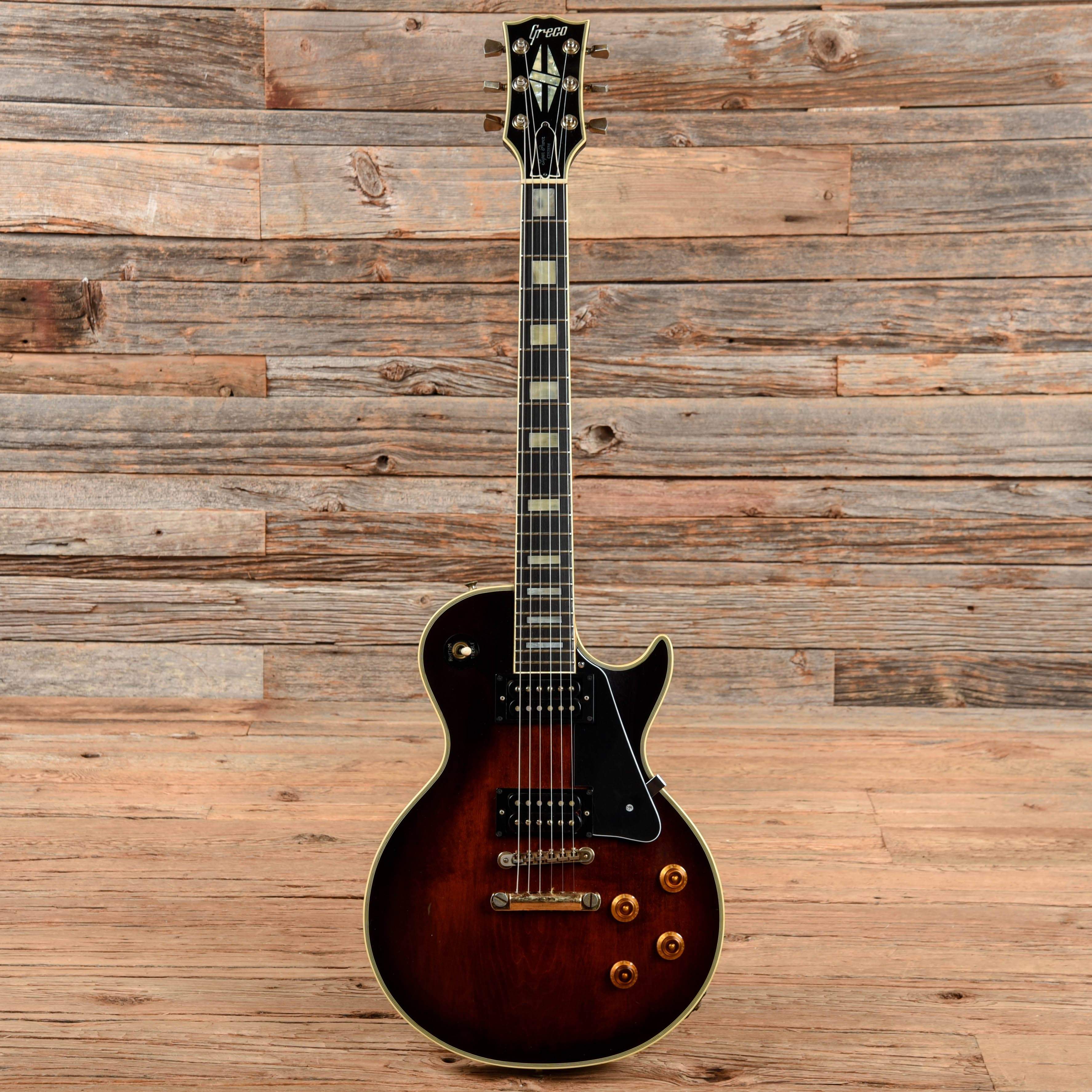 Greco EG-500 Super Power Custom Sunburst 1980 – Chicago Music Exchange