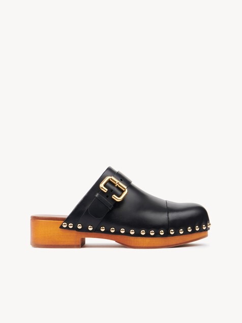Maximeウェッジサンダル 黒 - Chloé