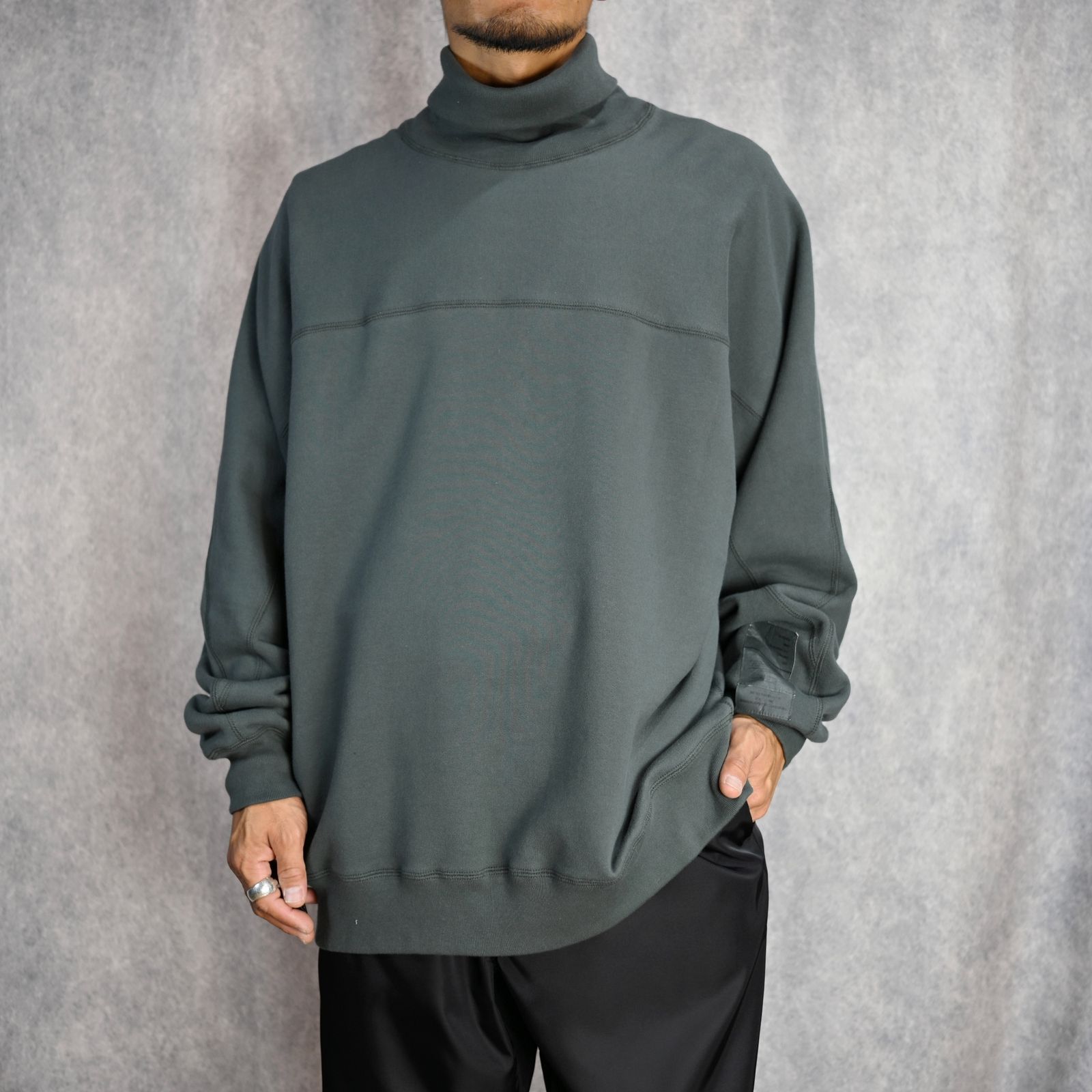 N.HOOLYWOOD - EXCHANGE HIGH NECK LONG SLEEVE (CHARCOAL