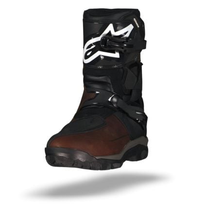 Alpinestars Belize Drystar Brown Black Oiled Leather Motorcycle