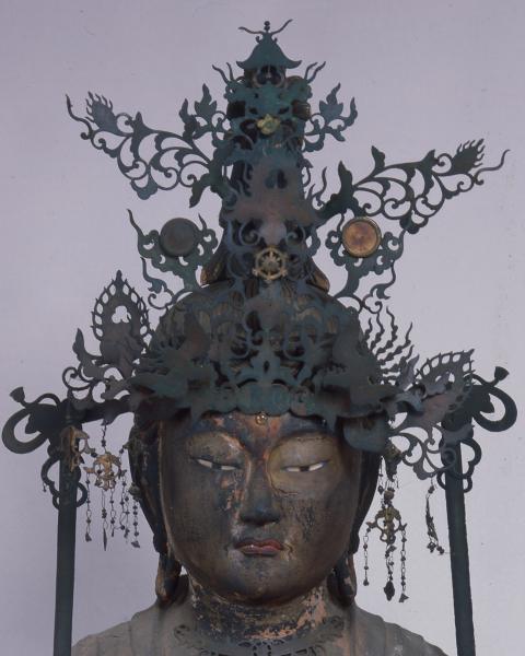 甲府市／木造釈迦如来坐像