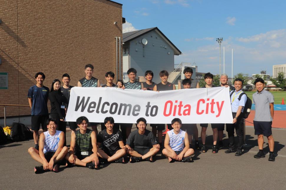 大分市／大分市でバレーボール男子「日本製鉄堺ブレイザーズ」が合宿を