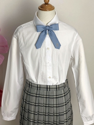 ポンポネット 清楚な水色リボンのスーツ 160 / ブランドフォーマル