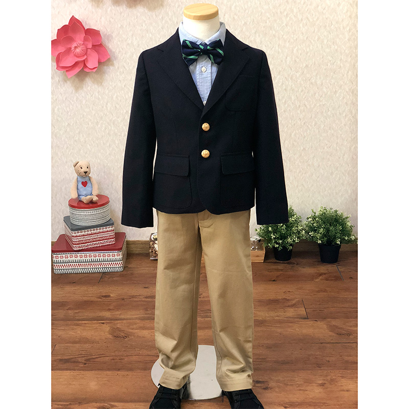 ラルフローレン 紺ブレザーとチノパンツのスーツ 115 / ブランド