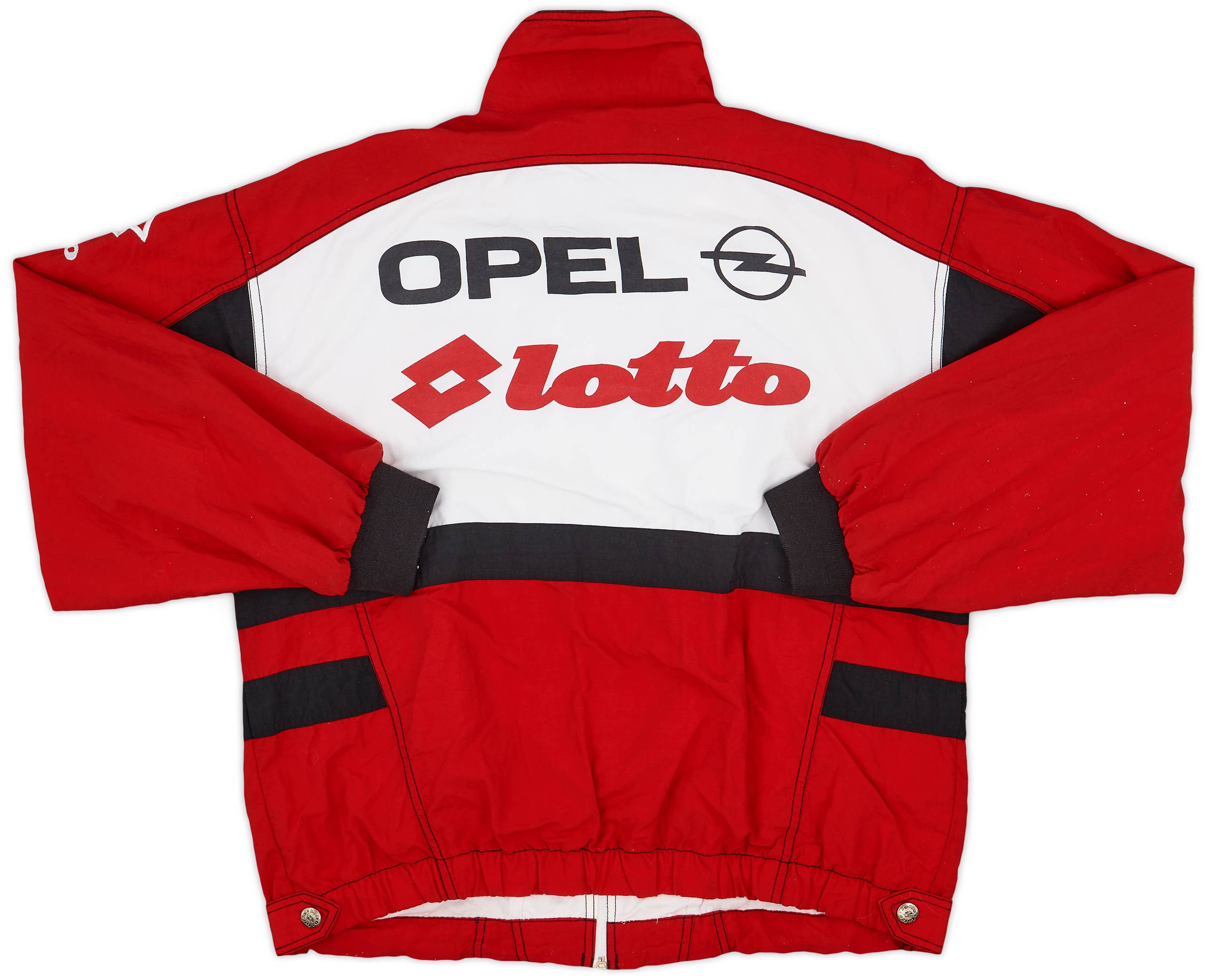 1995-96 AC Milan Lotto Track Jacket - 8/10 - (M/L)
