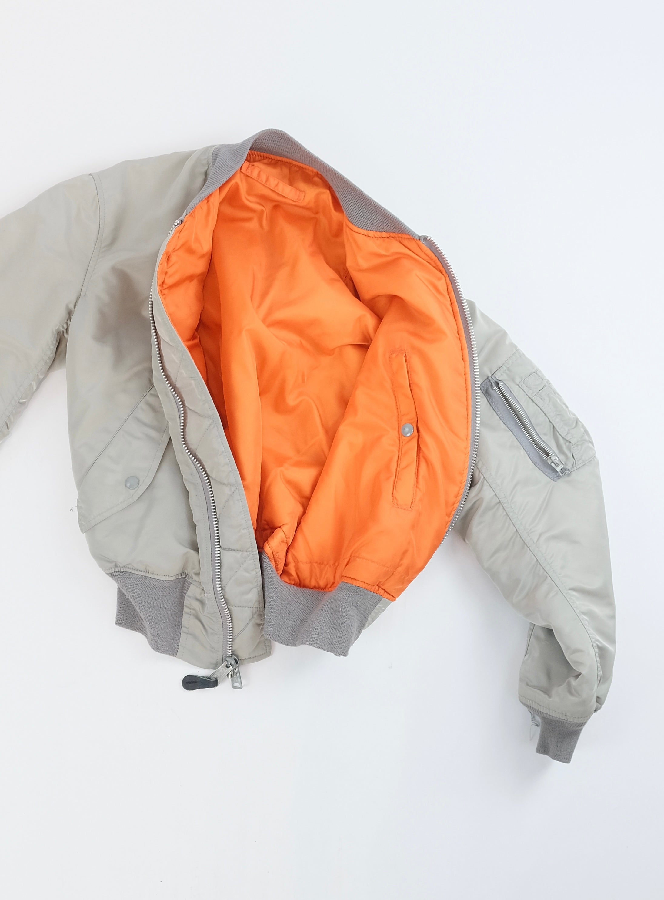 80s Alpha Industries MA-1 bomber jacket S ~ Vintage Store