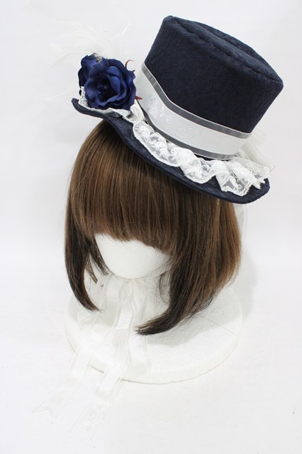 ALICE and the PIRATES / クラウンミニハット ネイビー H-25-08-28