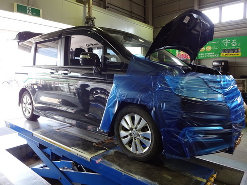 RK5ステップワゴンに車高調取付☆HKSスタイルL | 知立店 | 店舗