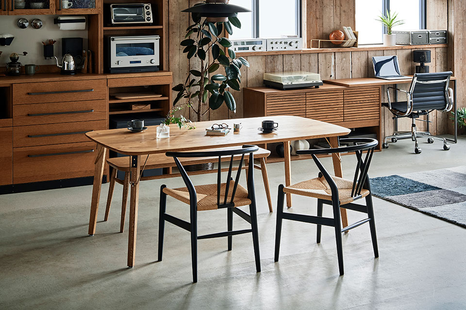 ミースダイニングテーブル｜テーブル｜CRUSH CRASH PROJECT