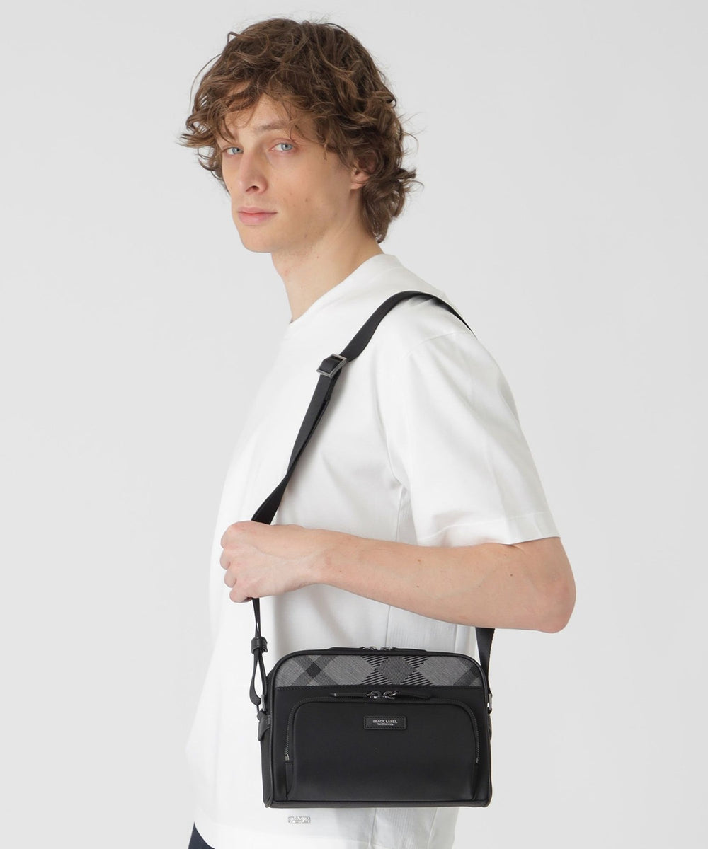 ナイロンコンビカルゼシャドークレストブリッジチェックビジネス