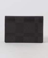 エンボスチェックカードケース（ウォレット/ケース）｜BLACK LABEL