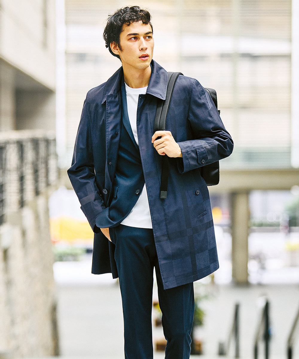 日経タブロイド版掲載ーvol.1 BASIC COATー｜BLACK LABEL CRESTBRIDGE