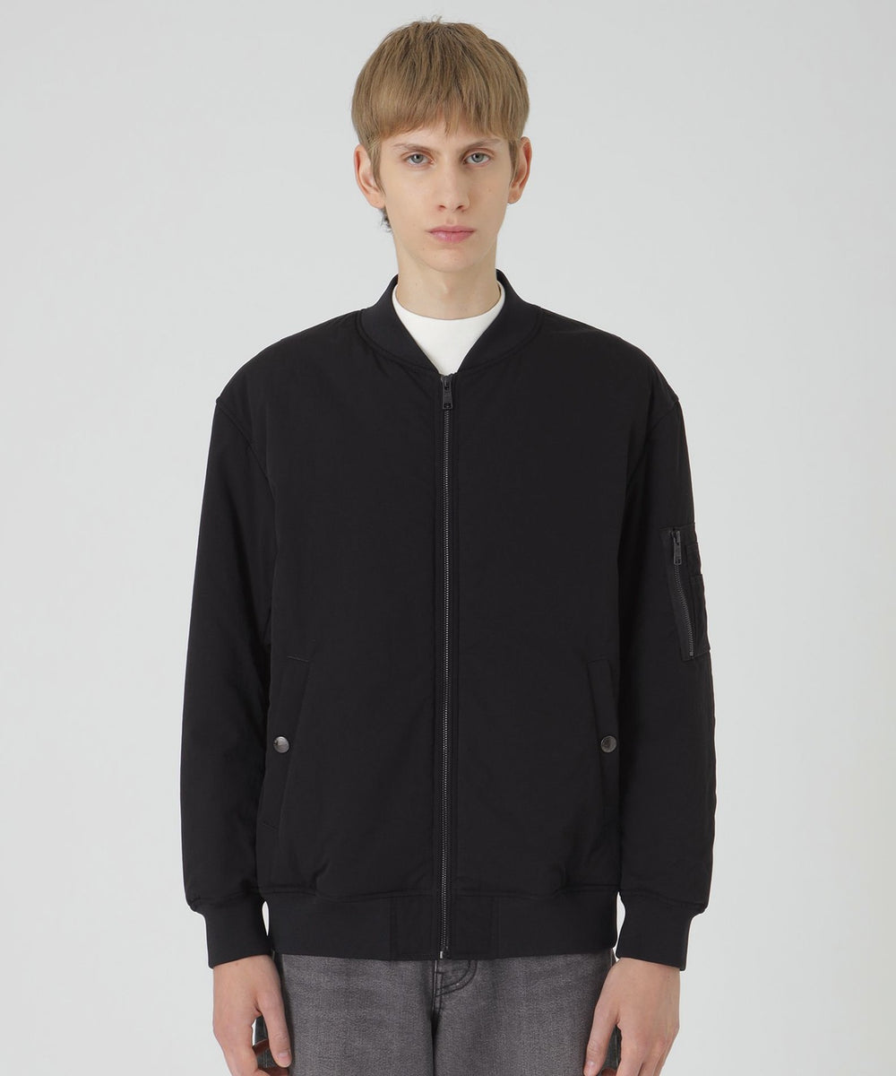 BLACK of BLACKs パデッドMA-1ジャケット（ブルゾン）｜BLACK LABEL