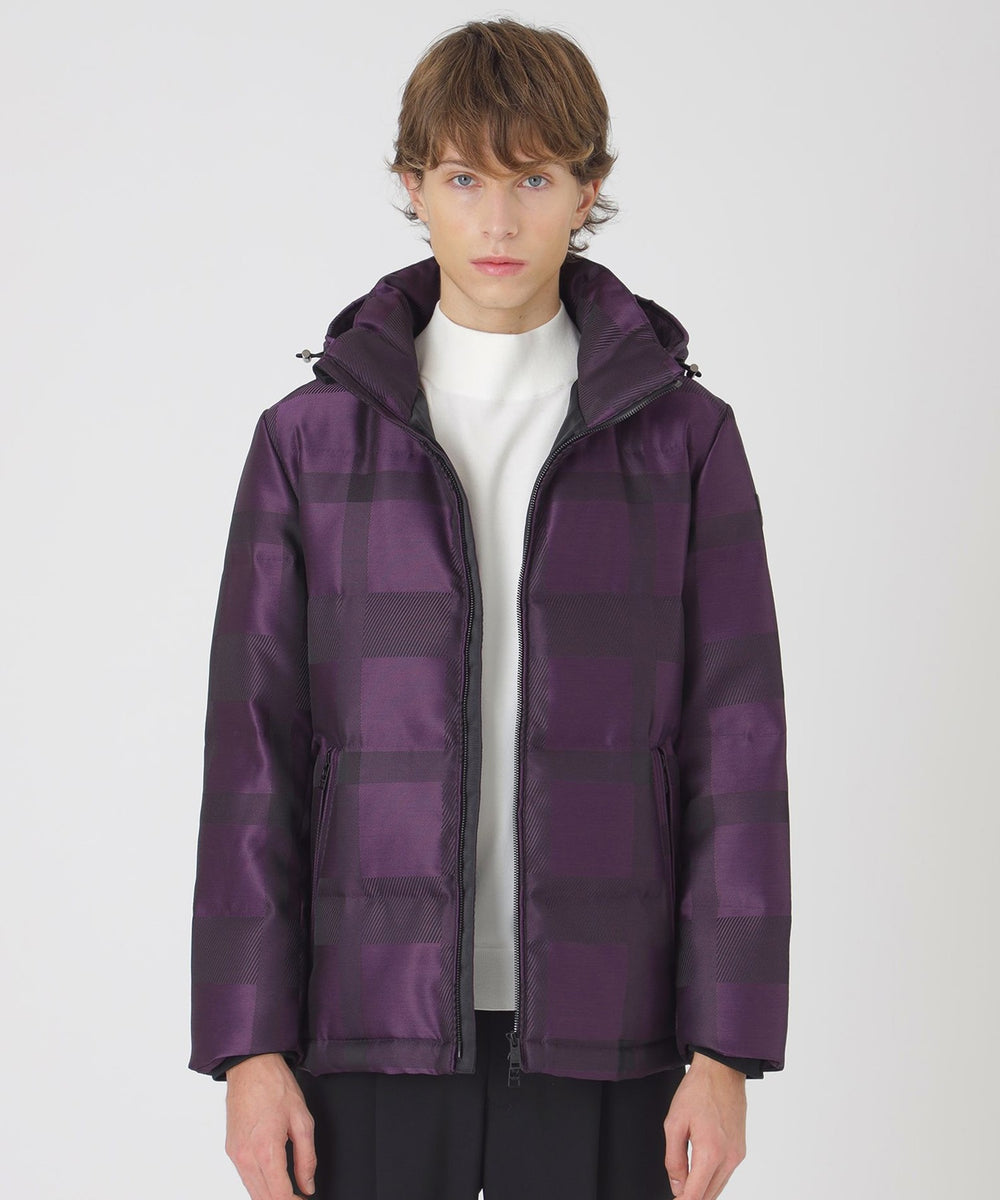 シャドーチェックカルゼダウン（ブルゾン）｜BLACK LABEL CRESTBRIDGE