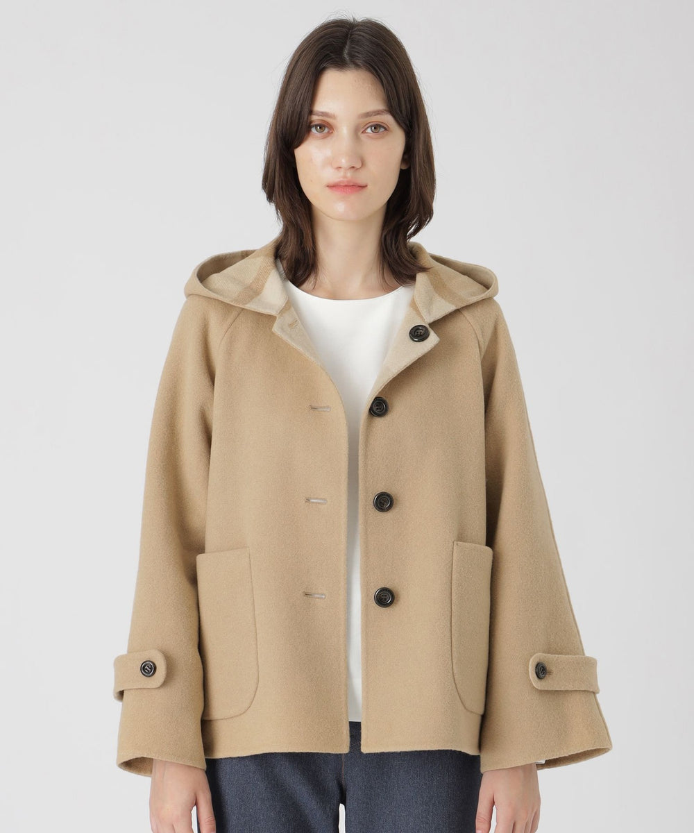 一部店舗限定】クレストブリッジチェックリバーシブルコート（コート