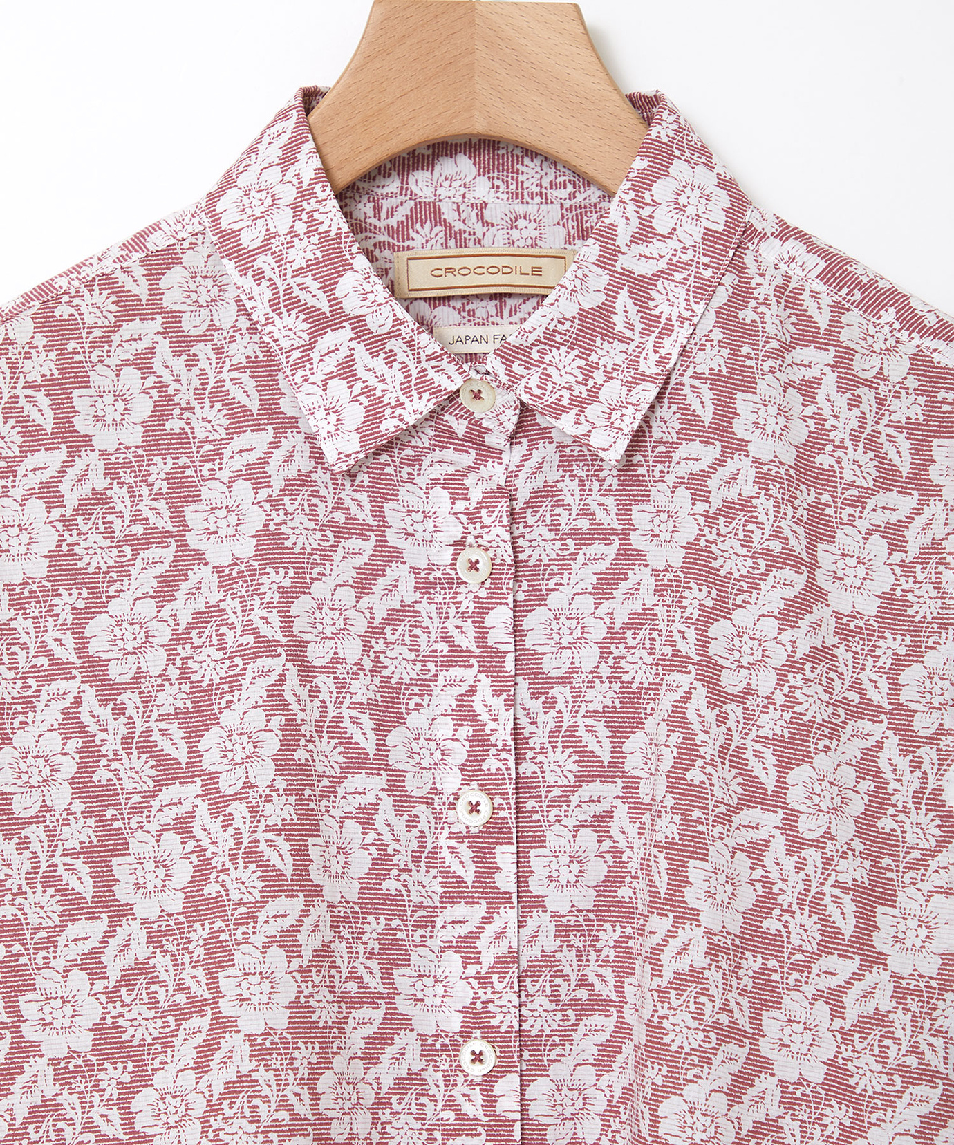 レディース 花柄 長袖 ブラウス【JAPAN FABRIC】通販 [0301-55105