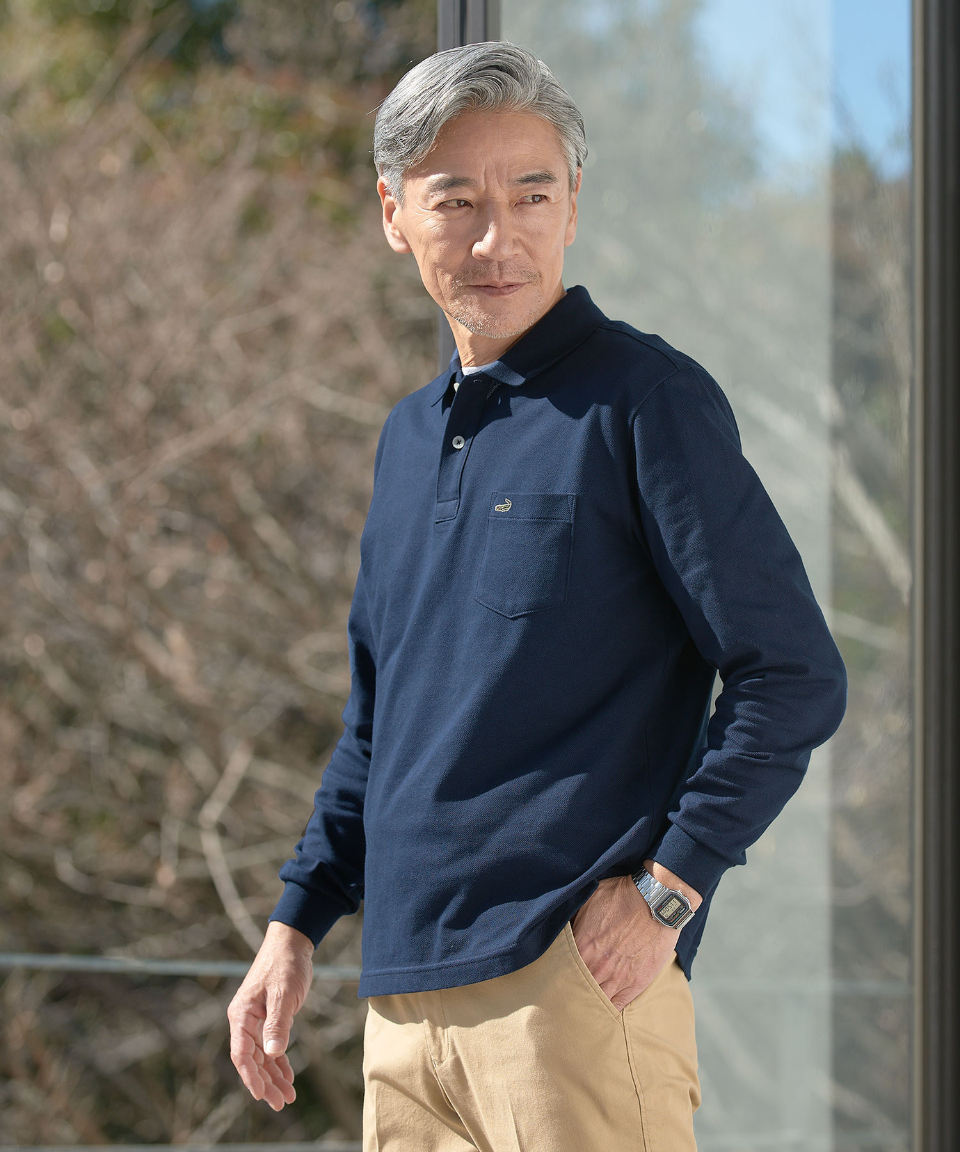 なな♥フォローで100円割引 // 様用 Admiral ネイビー 長袖T 楽天市場