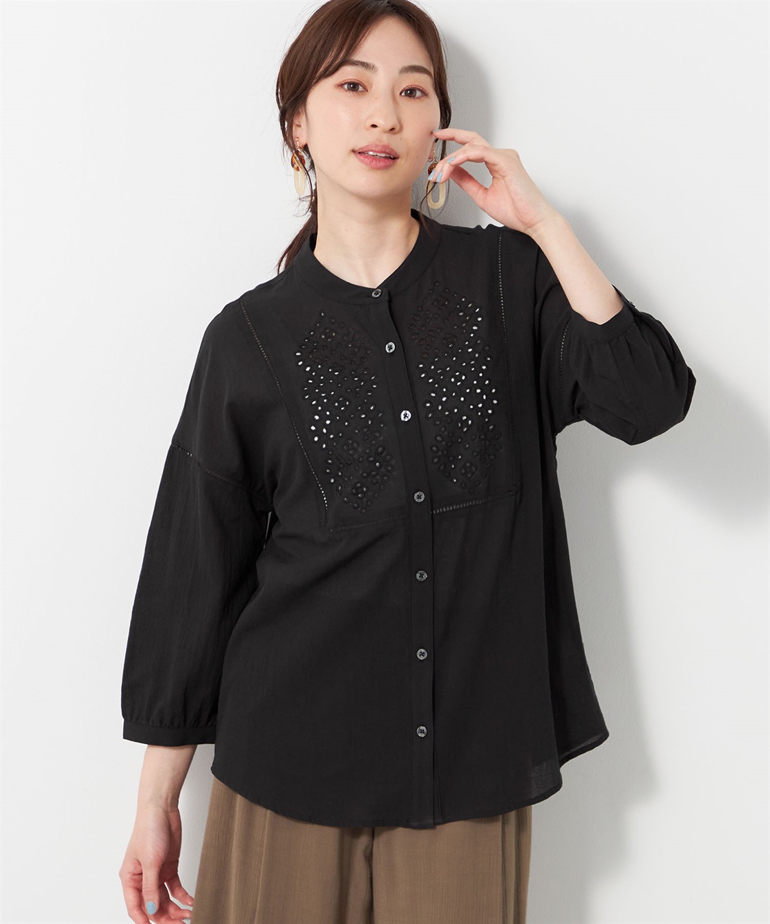 ジョーゼットブラウス DECOY｜クロスプラス公式通販サイト