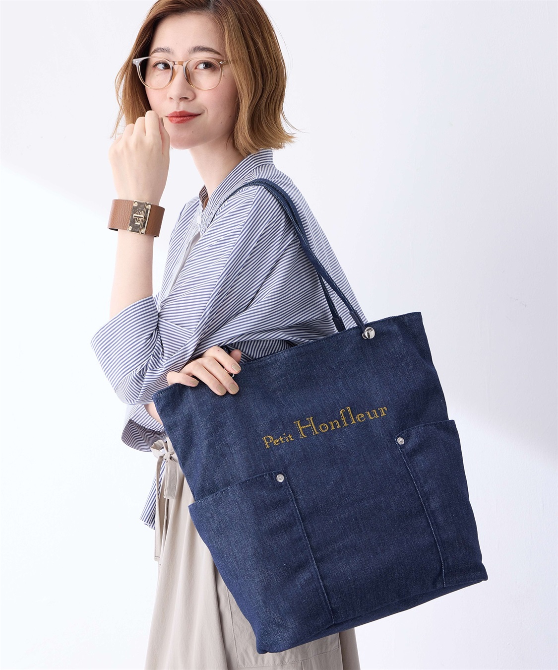 デニムバッグ Petit Honfleur｜クロスプラス公式通販サイト