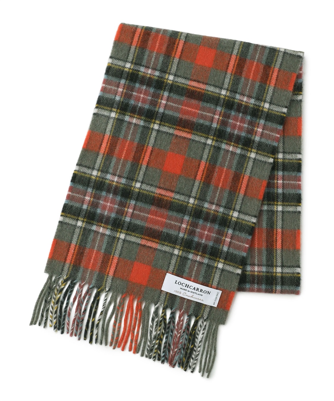 ロキャロンカシミアチェック柄マフラー 49AV JUNKO SHIMADA｜クロス