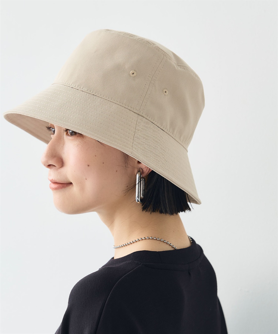 UV99％以上カット》エブ楽 遮光バケットハット CROSS FUNCTION｜クロス