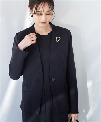 アルファブリック】カラーレスジャケット A/C DESIGN BY ALPHA CUBIC