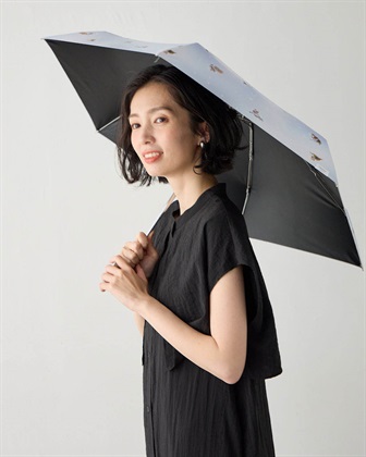 Wpc.】 折りたたみ日傘 飛行犬×Wpc. 宇宙飛行犬 遮光ワンブレラ ミニ