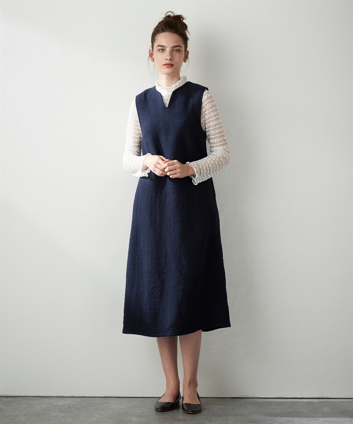 ツイードジャンパースカート LE SOUK HOLIDAY｜クロスプラス公式通販サイト