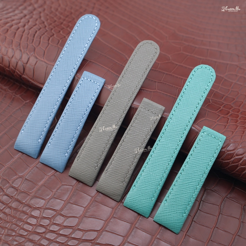 ebel 1911 straps 20mm Screw spacing 16mm Alligator/Saffiano
