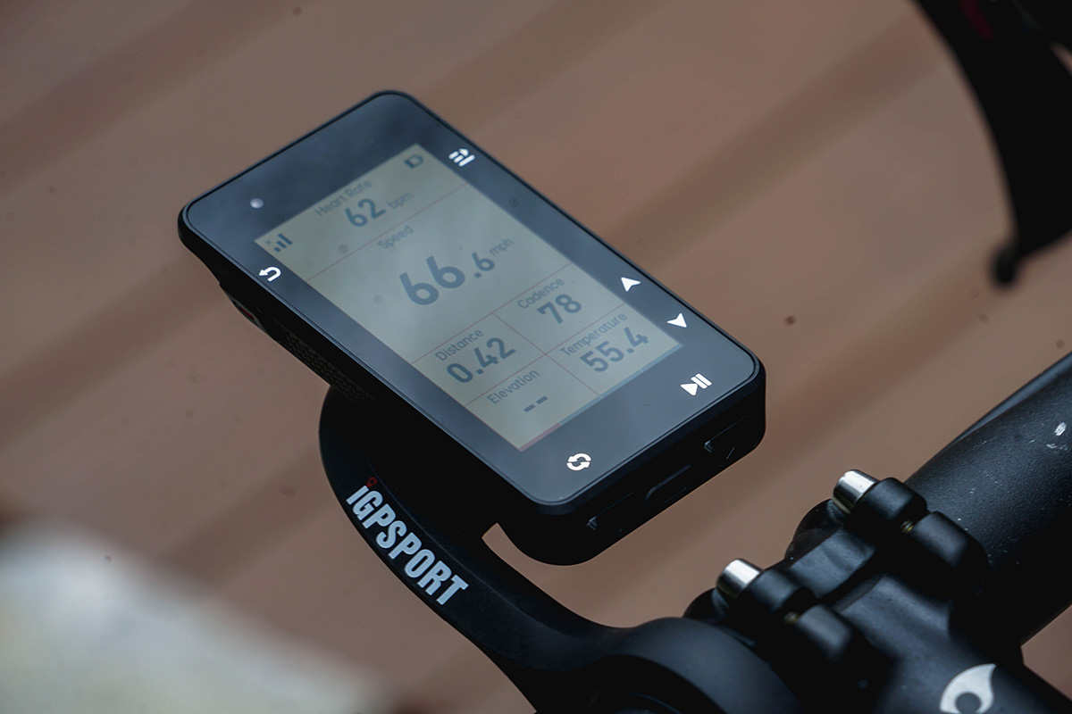 iGPSPORT iGS630 ナビなど機能が充実する大型画面のフラッグシップ