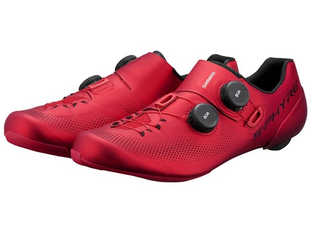 シマノ RC9（SH-RC903）レッド SPD-SL ロードシューズ 数量限定