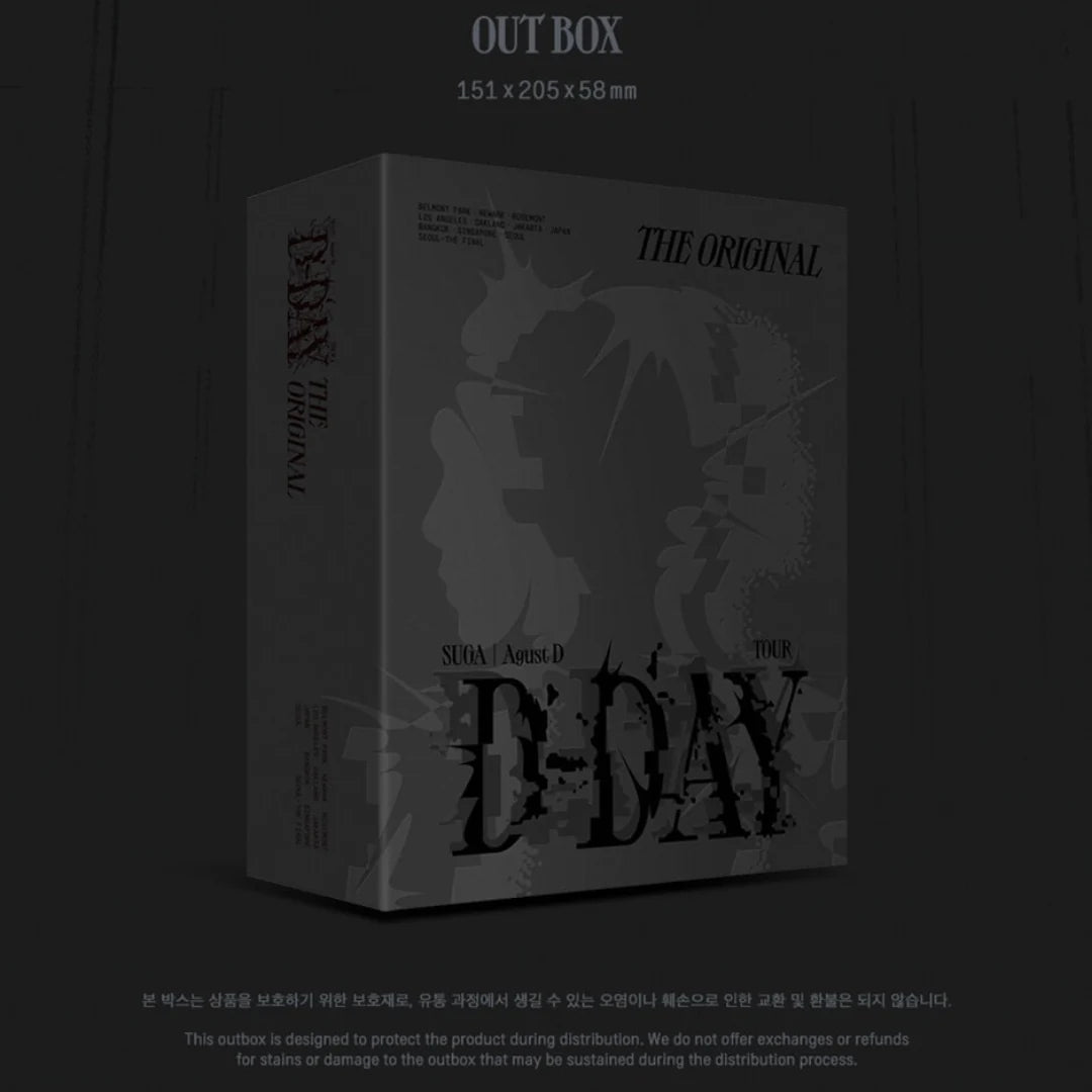 BTS Suga - Agust D Tour [D-Day] The Original – Amuse Ground