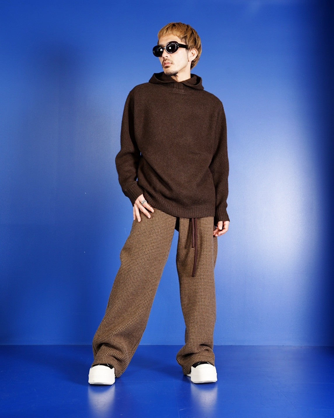 walenode(ウェルノード) INNOCENT YAK STAND HOODIE SWEATER -Amanojak.