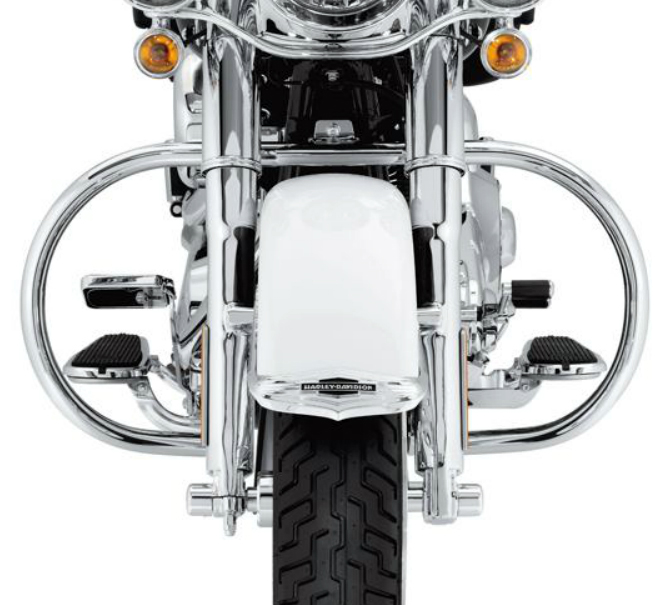 ノスタルジック・クローム・エンジンガード - Harley Davidson