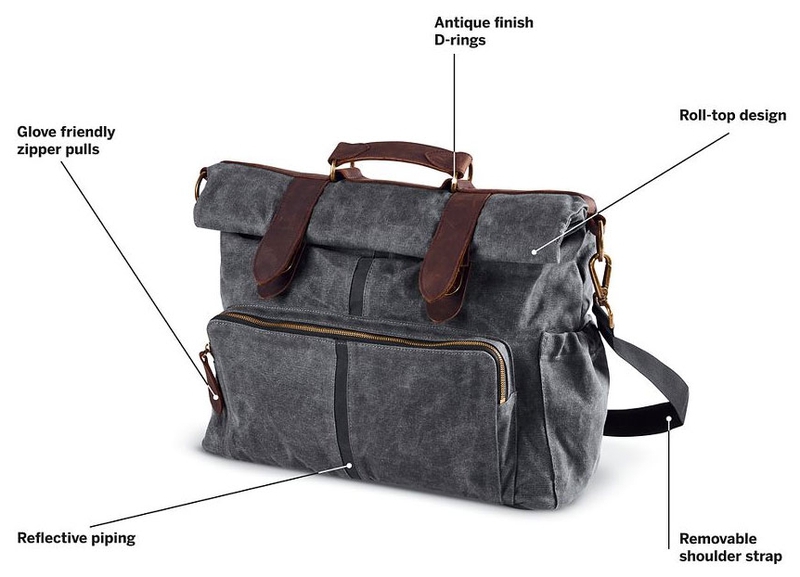 ワックスド キャンバス メッセンジャーバッグ - Harley Davidson