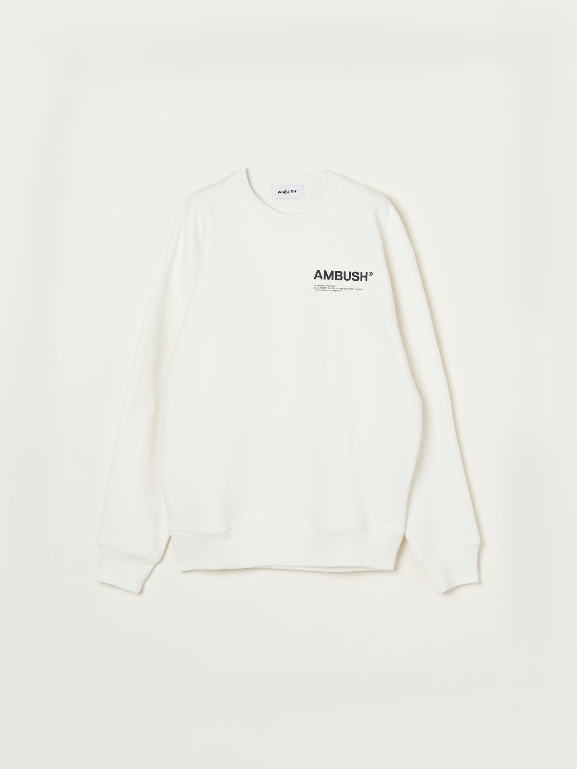AMBUSH(アンブッシュ) 通販サイト 【WORKSHOP CREWNECK SWEATSHIRT】