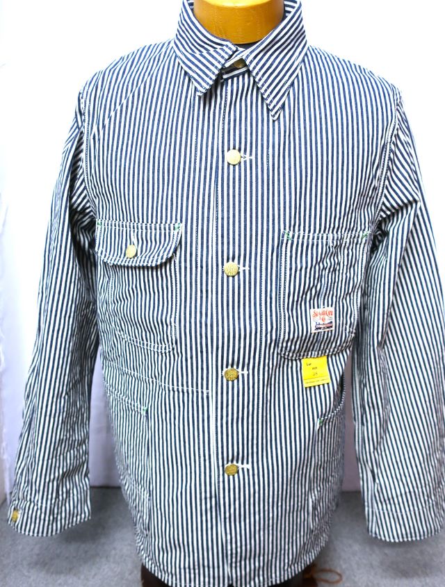 ヒッコリー ストライプ ワークコート - アメカジ オンライン通販