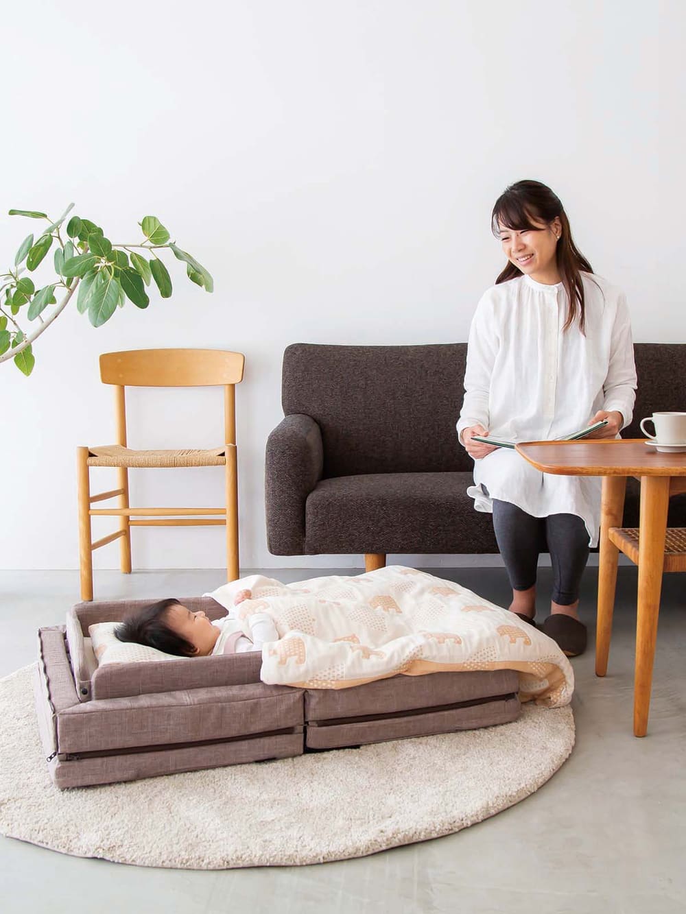 farska（ファルスカ）コンパクトベッドFree | ベビーベッド・布団(品番