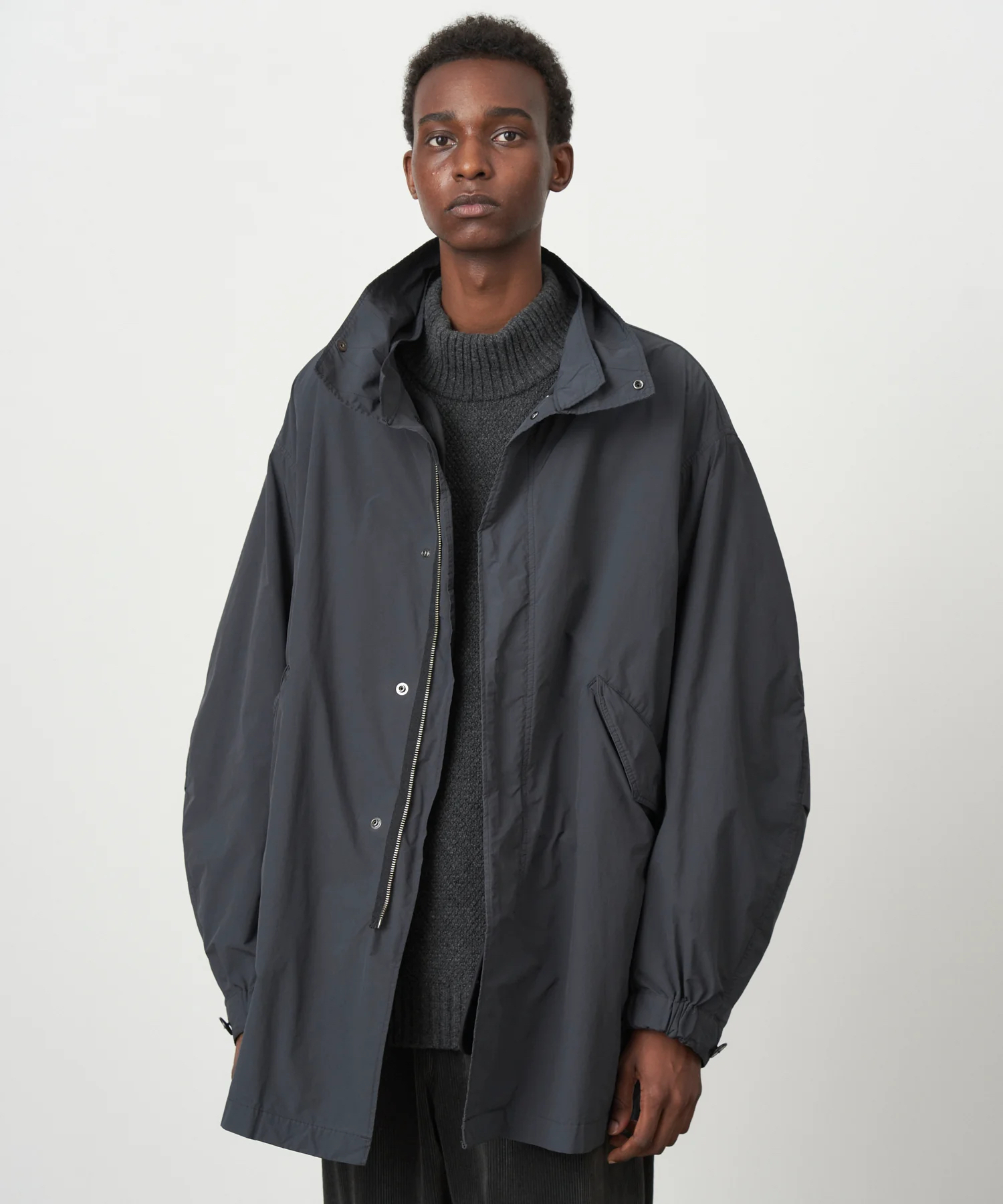 ATON」AIR WEATHER | SHORT MODS COAT | ANOTHER LOUNGE