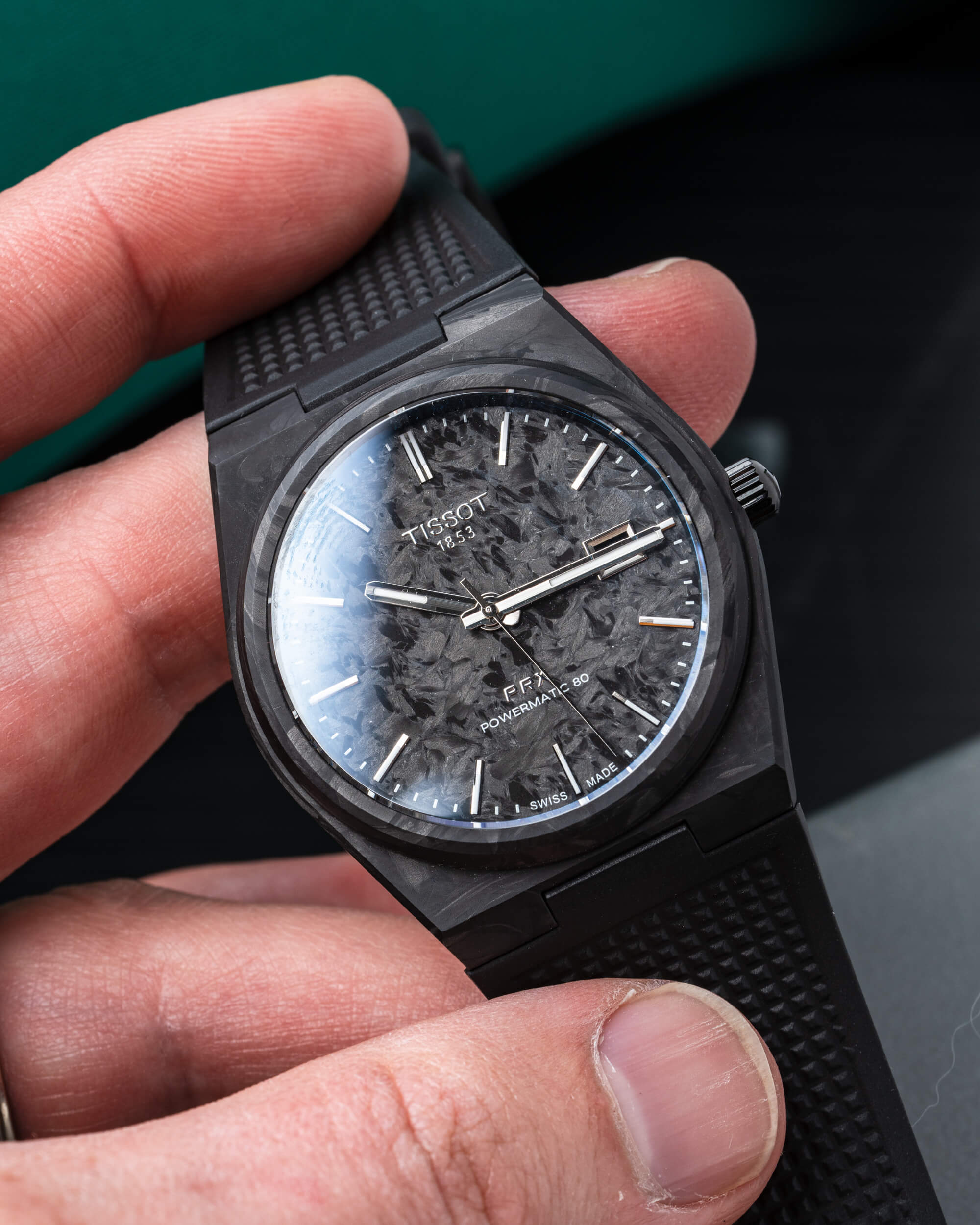 Watch Review: Tissot PRX Powermatic 80 40mm Forged Carbon