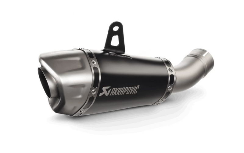 SLIP ON LINE チタン ブラック | AKRAPOVIC