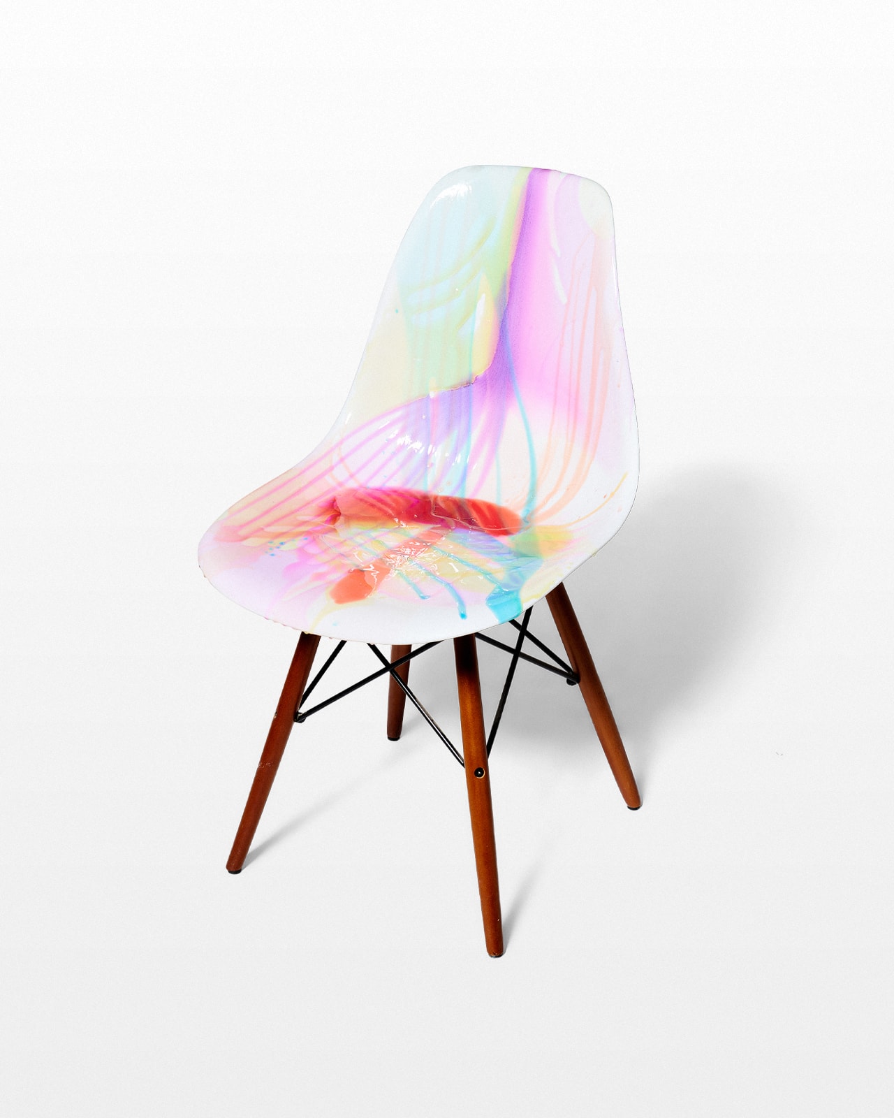 CH836 Color Drip Chair Prop Rental - ACME Brooklyn